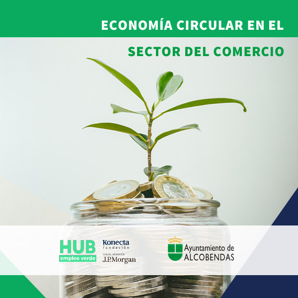 Economía circular en el sector comercio Cartel de Economía circular en el sector comercio