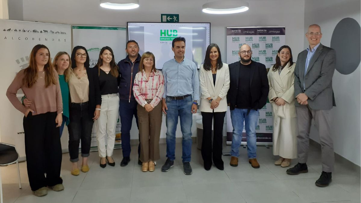 Foto presentacion noticia Foto de la presentación del proyecto Hub Empleo Verde